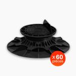 Plots terrasse reglables NIVO H= 40-60mm - lambourdes (sac de 60pcs)