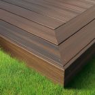 Plinthe de finition Terranova Xtrem Brun 20x127mm x 2.44m