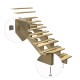 Escalier en bois 7 marches