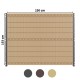 Kit occultation composite - AKIDO L-2,5m H1,93m