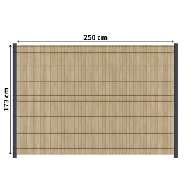 Kit occultation épicéa autoclave - KAPLO L-2,5m H1,73m