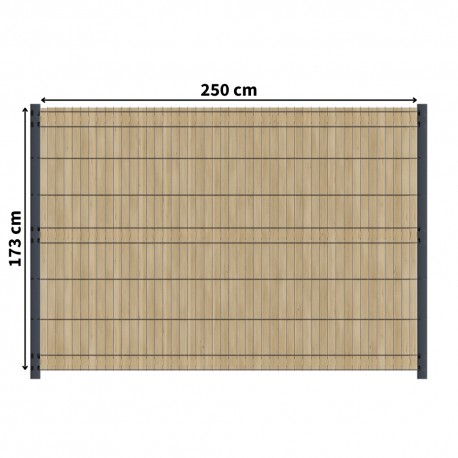 Kit occultation épicéa autoclave - KAPLO L-2,5m H1,73m