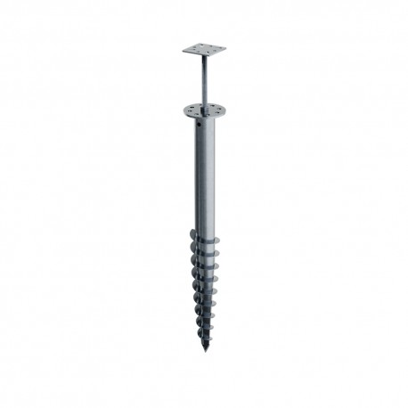Vis de fondation support plat - COBRA SPIRAL G-800 60x800mm