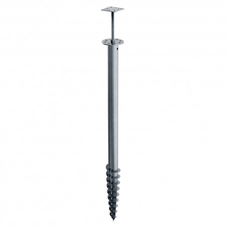 Vis de fondation support plat - COBRA SPIRAL G-1200 60x1200mm