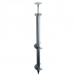 Vis de fondation S-1200 support plat - COBRA SPIRAL 60/150x1200mm