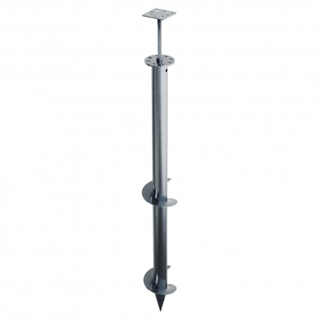 Vis de fondation support plat - COBRA SPIRAL S-1200 60/150x1200mm