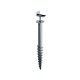 Vis de fondation support lambourde - COBRA SPIRAL G-800 60x800mm