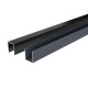Kit clôture composite poteau sur platines - RIO Platinium H-1,8m