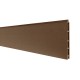 Kit clôture composite poteau sur platines - RIO Bronze H-1,8m