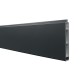 cloture alu composite gris