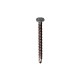 100 vis inox colorées bardage composite - fixation apparente 4,2x38mm