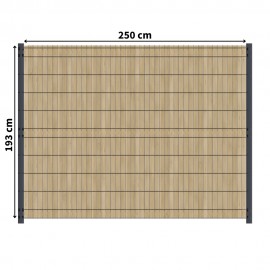 Kit occultation épicéa autoclave - KAPLO L-2,5m H1,93m