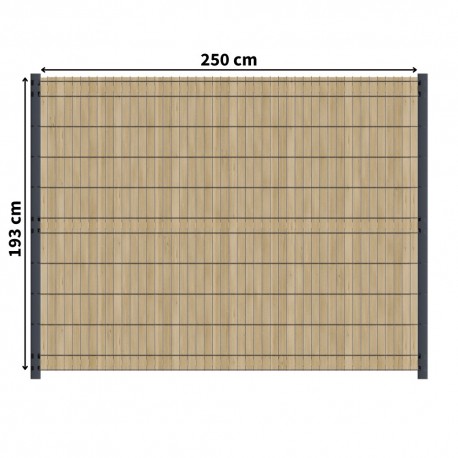 Kit occultation épicéa autoclave - KAPLO L-2,5m H1,93m