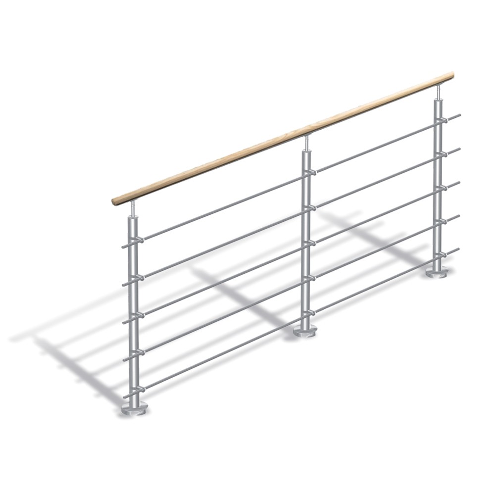Corps > Garde corps Inox > Garde corps inox 2,3 Mètres Rampe bois ~ Garde Corps Bois Inox Corps > Garde corps Inox > Garde corps inox 2,3 Mètres Rampe bois ~ Garde Corps Bois Inox