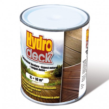 Saturateur Incolore pour Terrasse Bois - HYDRODECK 1L