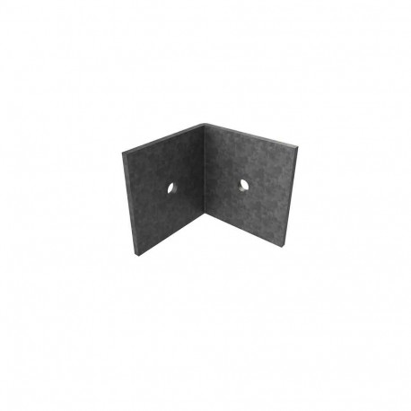 Equerre pour lambourde aluminium 40x60mm Structural