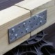 10 connecteurs de lambourdes bois + vis