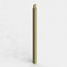 Poteau lamellé-collé autoclave - 120x120mm H-300cm
