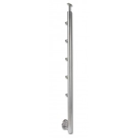 Poteau inox fixation latérale garde-corps - OXYNOV