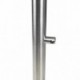 Poteau inox fixation latérale garde-corps - OXYNOV