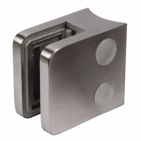 Pince à verre carrée inox garde-corps - OXYNOV