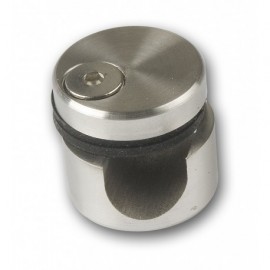 4 supports inox panneau acrylique garde-corps - OXYNOV