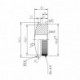 Embout main courante inox - OXYNOV