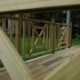 Balustre droit pin autoclave garde-corps - LOUISIANE