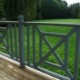 Balustre droit pin autoclave garde-corps - LOUISIANE