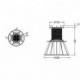 Plot terrasse dalle 140-230mm - TWIST 