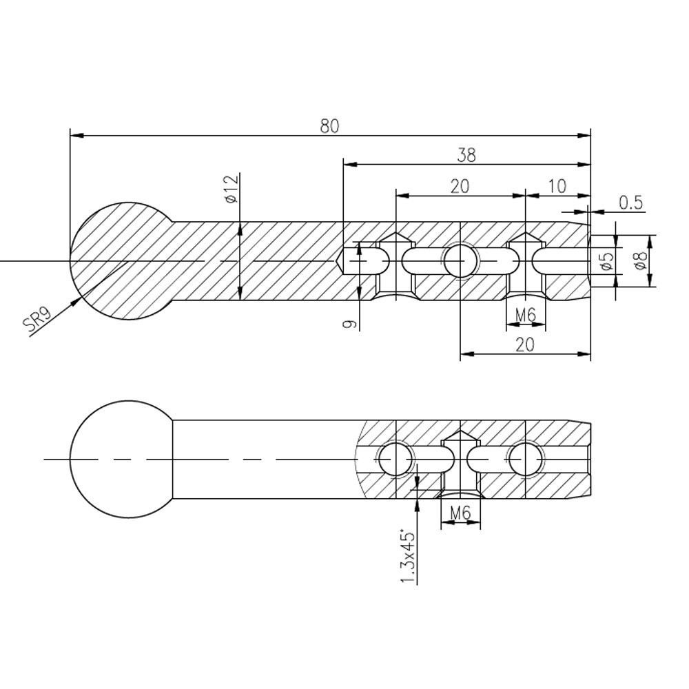 Kit fixation tendeur cable avec chape - gauche - Cable inox et fixation -  Deck-Linea