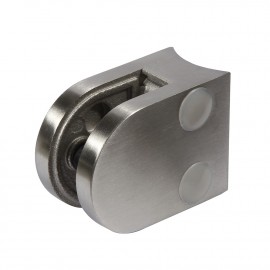 Pince à verre ronde inox garde-corps - OXYNOV