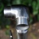 Coude 90° main courante inox - OXYNOV