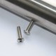 10 vis inox de liaison rampe/poteau garde-corps - OXYNOV