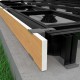 Plinthe en aluminium - STRUCTURAL CERAME 114cm