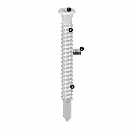 Vis Cobra Razorspin Lamb Alu A4 5.5x40mm (200pcs)