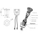 Spot LED encastrable blanc - KOS OWLIA