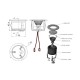 Spot LED encastrable blanc - LUX OWLIA