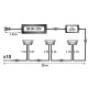 Spot LED encastrable RGB - SIROS OWLIA