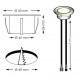 Spot LED encastrable RGB - SIROS OWLIA