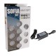 10 Spots SOFIA blanc chaud + Transfo 30W- Owlia