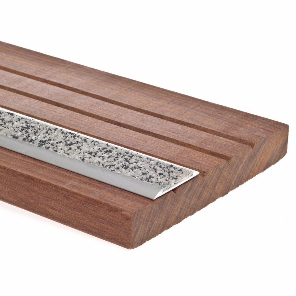 Anti glisse tablier carreaux carré en bois de verrouillage reliant terrasse plancher 