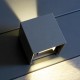 Applique LED blanc - LAKKA 10x10cm