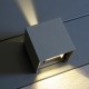 Applique LED blanc - LAKKA 10x10cm