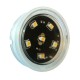 LED remplacement 12V 6LED 1W blanc chaud (4pcs)