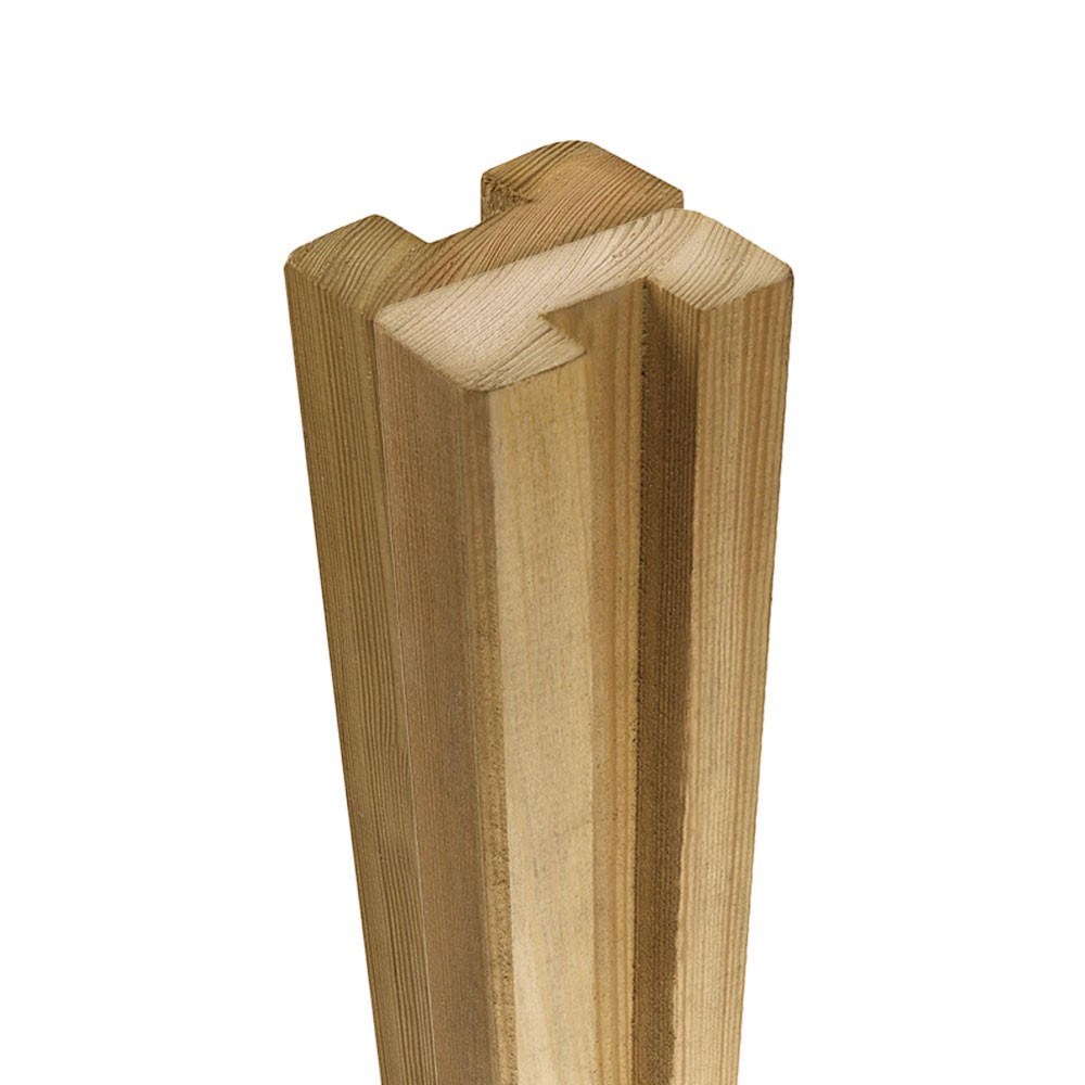 Poteau 7x7 en bois exotique - La Terrasse Nouvelle