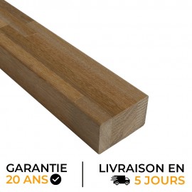 Lambourde bois exotique - 44x68mm L-2,25m
