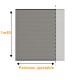 RIO - Panneau gris Anthracite (12 lames)