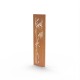 Panneau Corten 450x1800mm - Motif bambou