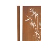 Panneau Corten 900x1800mm - Motif bambou